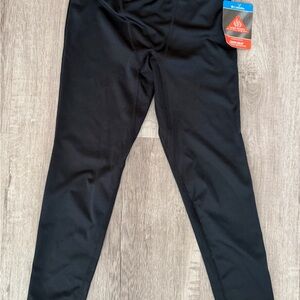 Columbia Kids Black Thermal Pants Omni Heat Leggings Unisex Youth Small